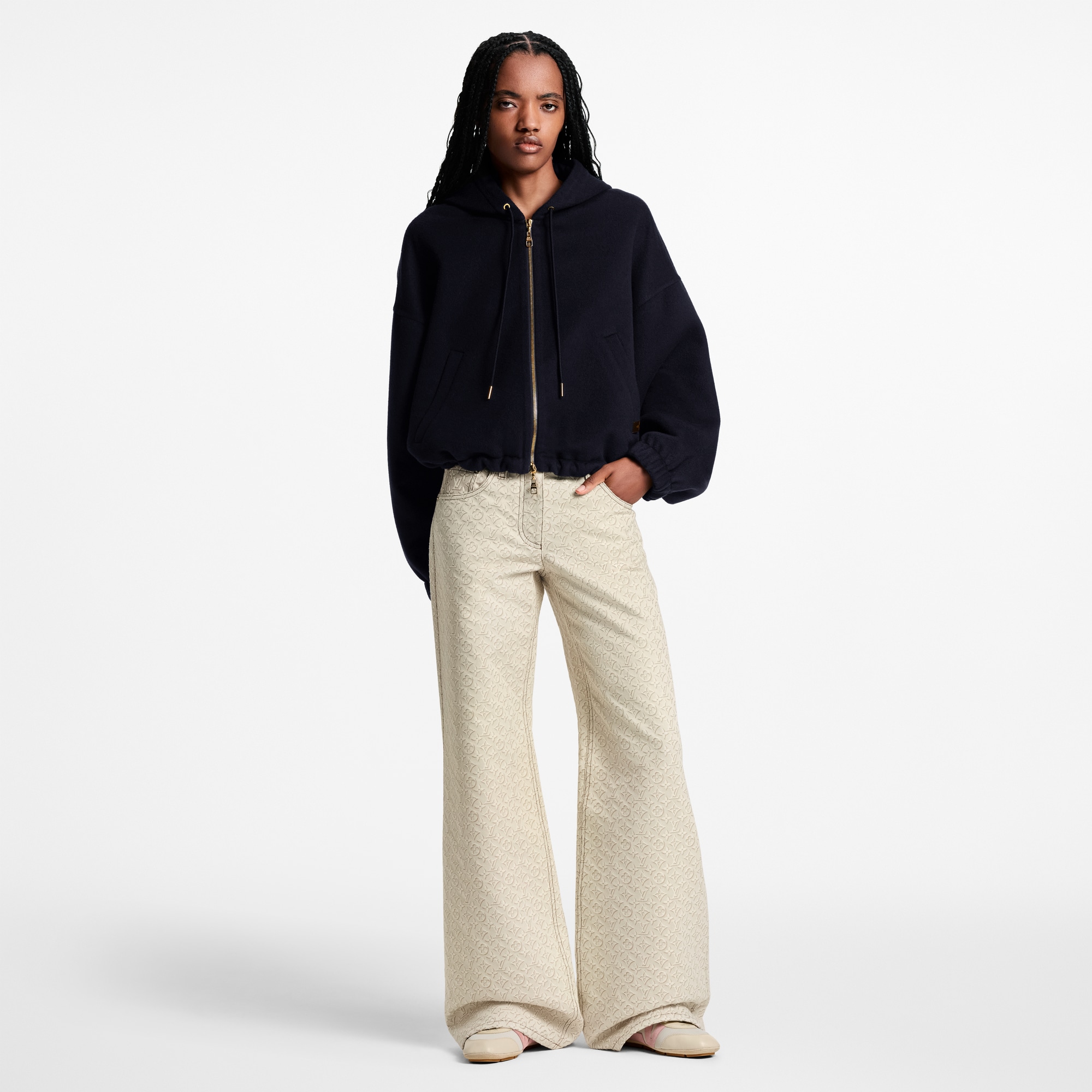 3D Monogram Denim Jacket - Women - Ready-to-Wear | LOUIS VUITTON ®
